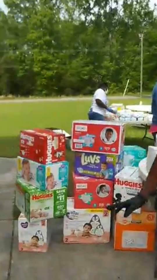 Diaper Boxes Stacked Heaven FM