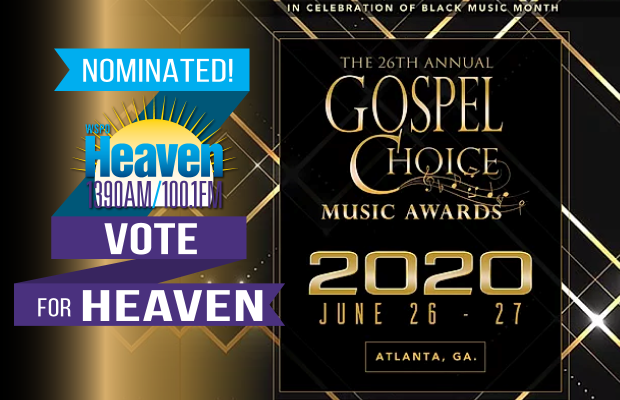 Vote for Us! Nominated for Station & Announcer of the Year
