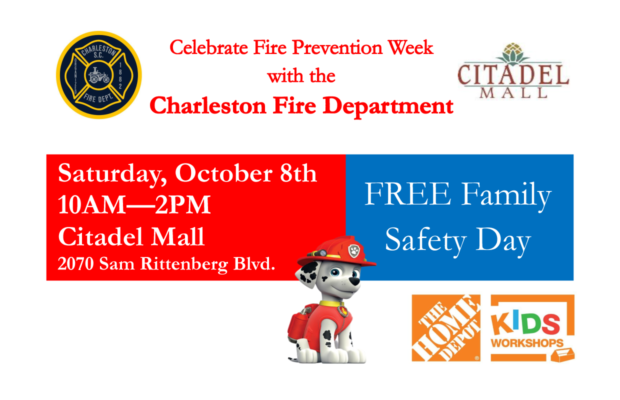 Oct. 8: Learn Fire Safety & Meet Marshall from Paw Patrol! Oct. 8: Learn Fire Safety & Meet Marshall from Paw Patrol!