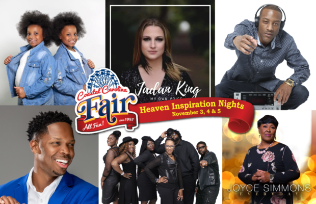Nov. 3, 4 & 5: Heaven Inspiration Nights @ the Coastal Carolina Fair