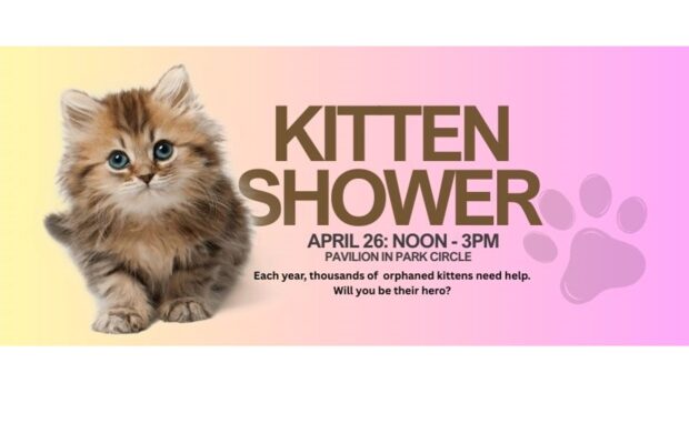 4/26 – Charleston Animal Society’s ‘Kitten Shower’ Event
