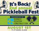 Landmarks for Families' Pickleball Festival - August 1